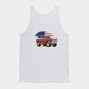 Bronco USA Print Tank Top